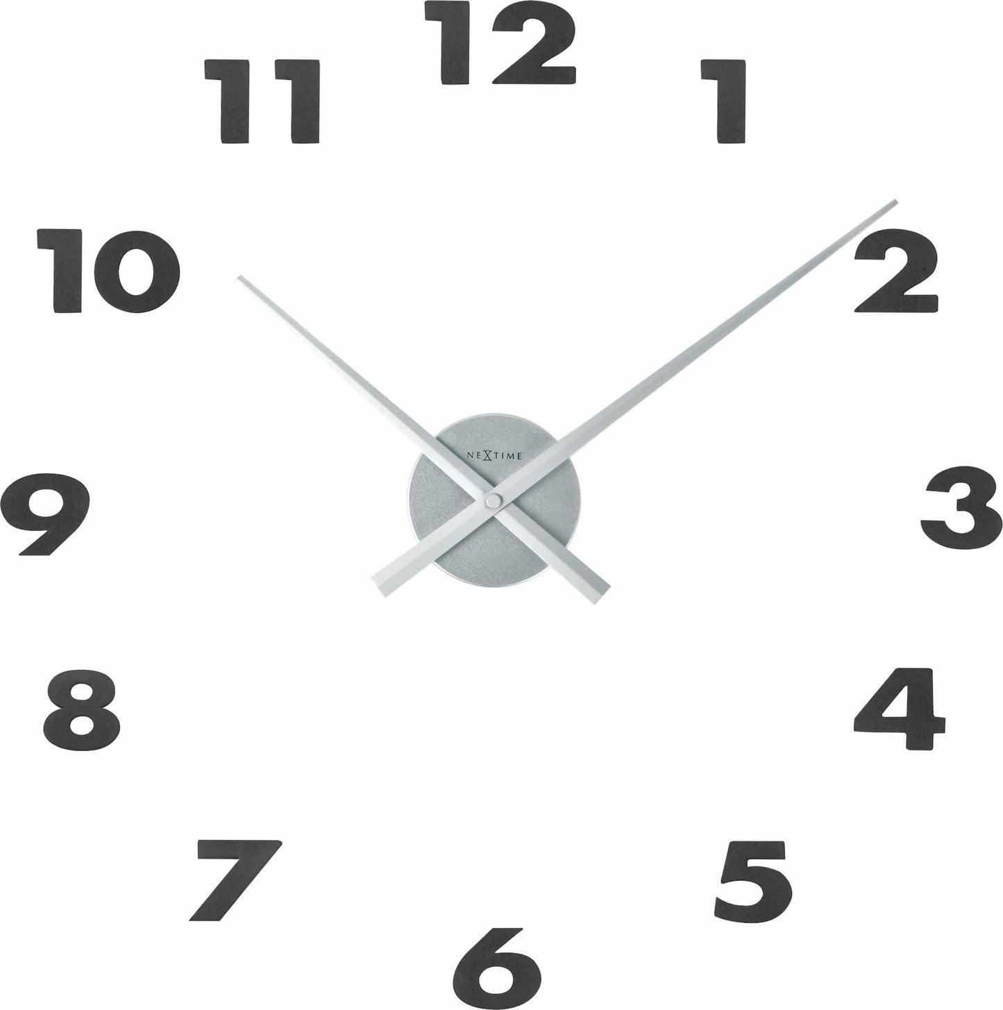 NeXtime Small Hands - Creatieve Wanddecoratie - Aluminium