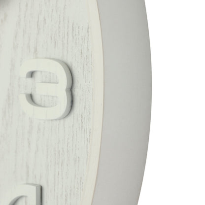 NeXtime Wood Wood - Uniek Design met Natuurlijk Hout - 35 cm