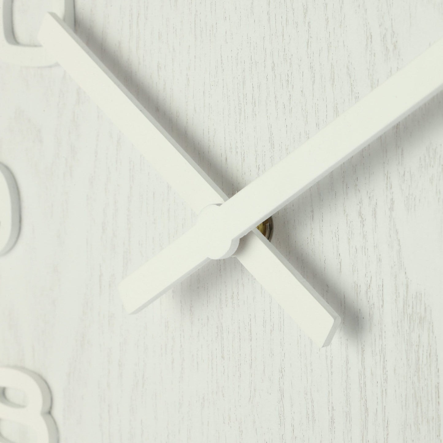 NeXtime Wood Wood - Uniek Design met Natuurlijk Hout - 35 cm