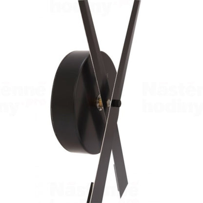 Wall clock - 70 cm - Aluminum - 'Hands'