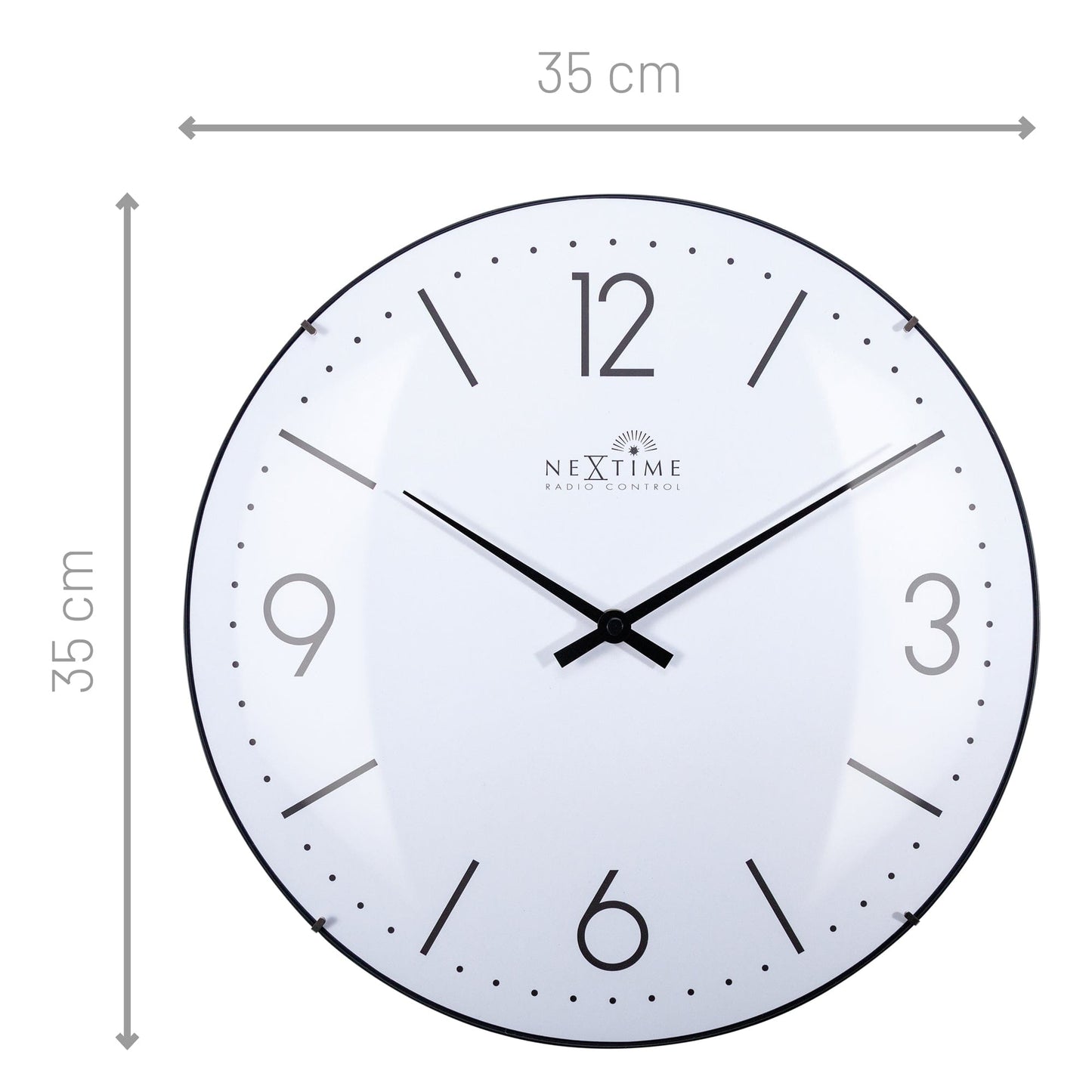 Comnox - NeXtime Atomic - Altijd de juiste tijd - Radio Controlled Wandklok 35cm