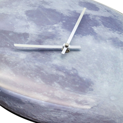 Comnox - NeXtime Moon Dome Wandklok - Lichtgevende maanmotief - 35 cm