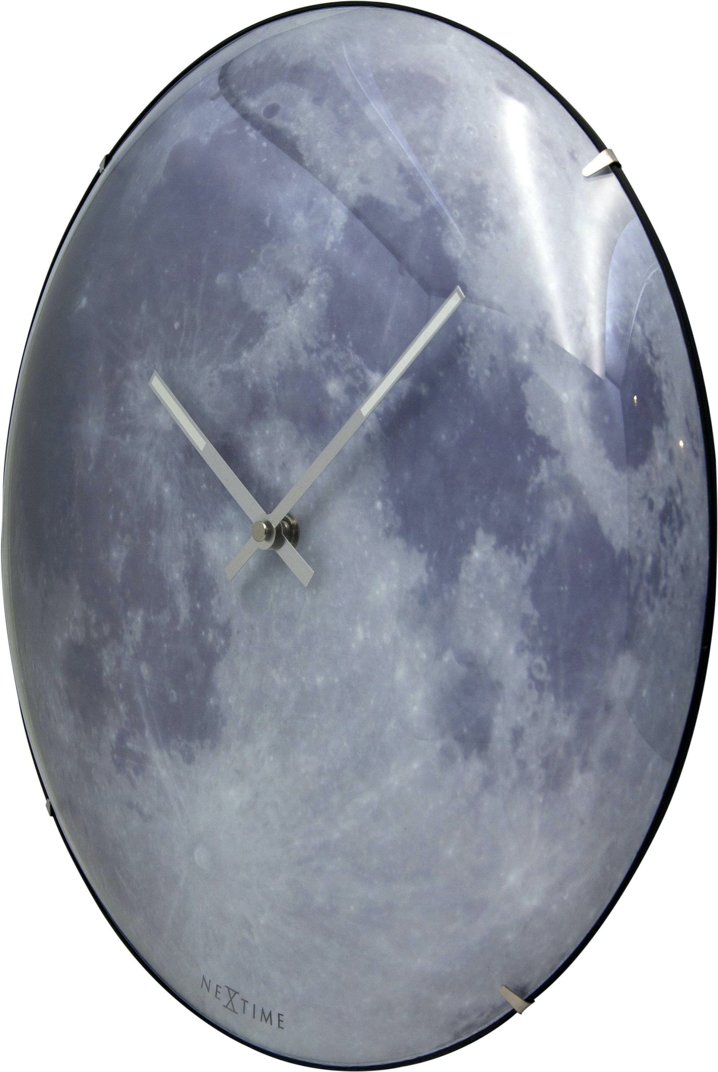 Comnox - NeXtime Moon Dome Wandklok - Lichtgevende maanmotief - 35 cm