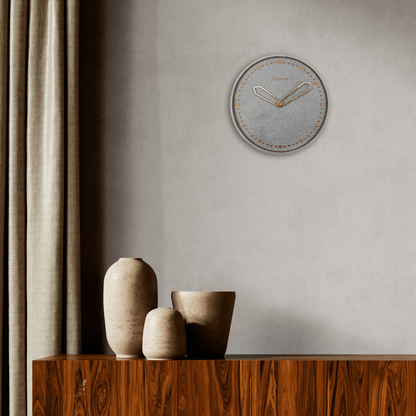NeXtime Cross Wandklok - Modern Design - 35 cm