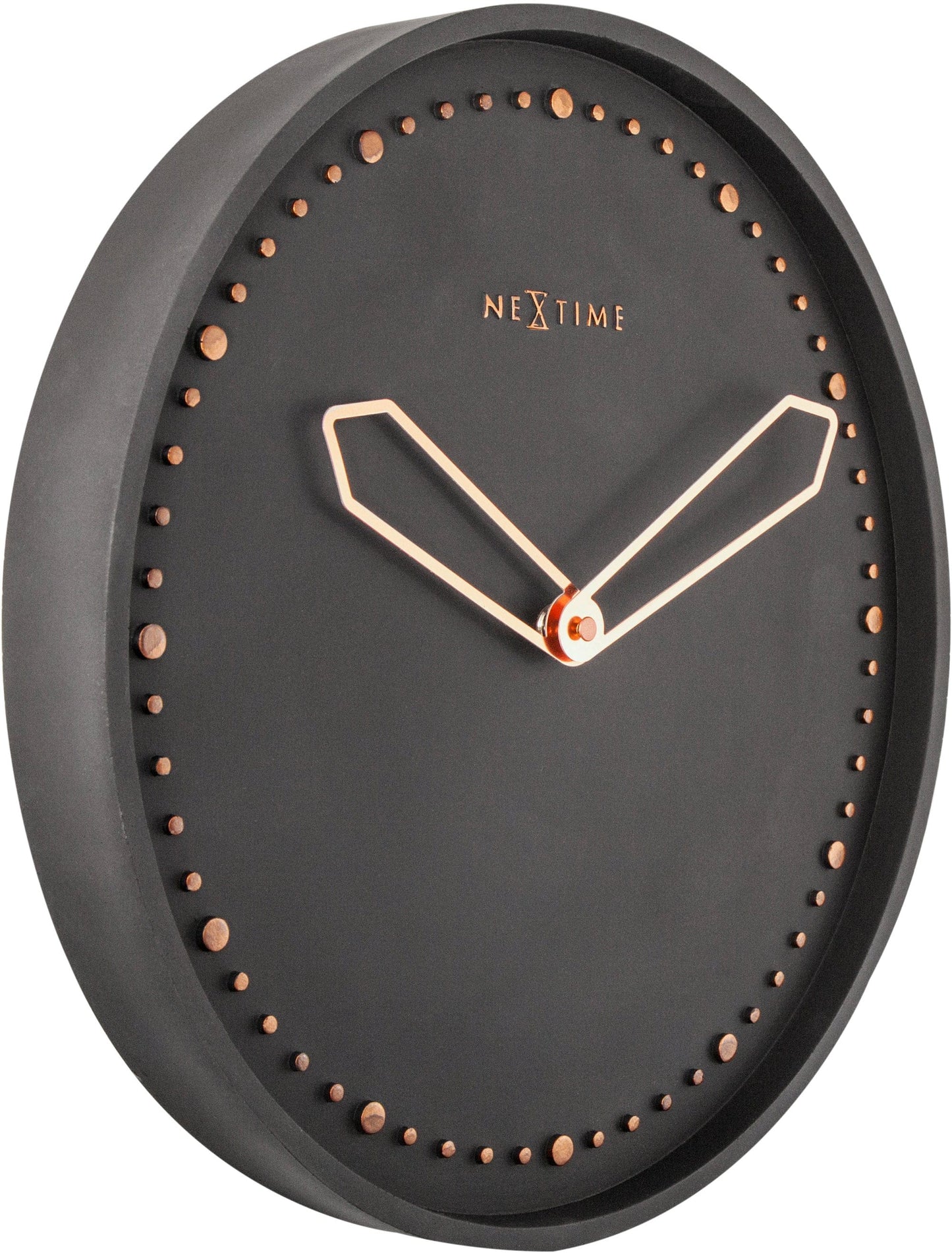 NeXtime Cross Wandklok - Modern Design - 35 cm