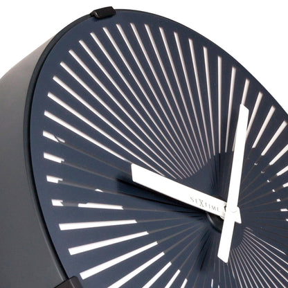 Wall clock- 30 cm - Plastic - Motion clock- 'Walking Horse'