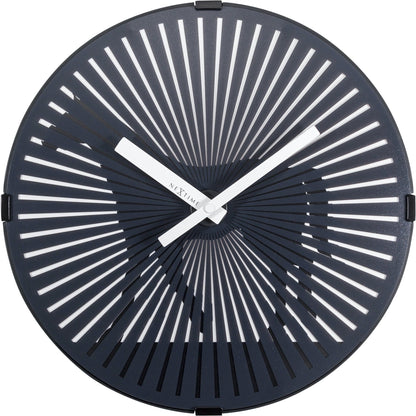 Wall clock- 30 cm - Plastic - Motion clock- 'Walking Horse'