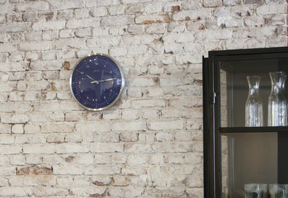 NeXtime 60 Minutes - Stille Wandklok met Koepelglas - 33 cm
