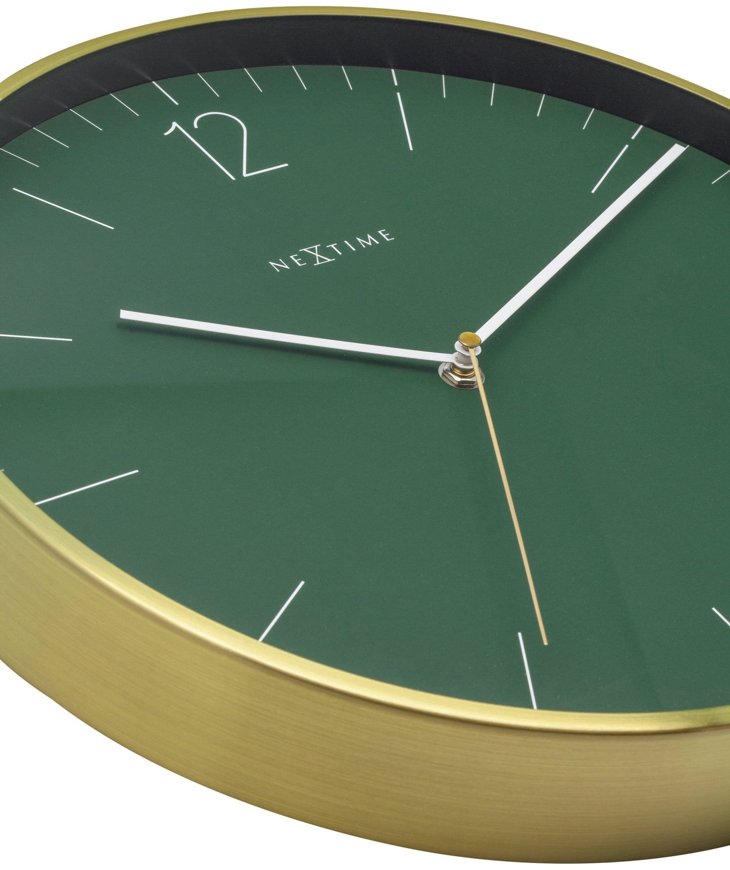 NeXtime Essential Gold - Elegante Wandklok - 34 cm Goud