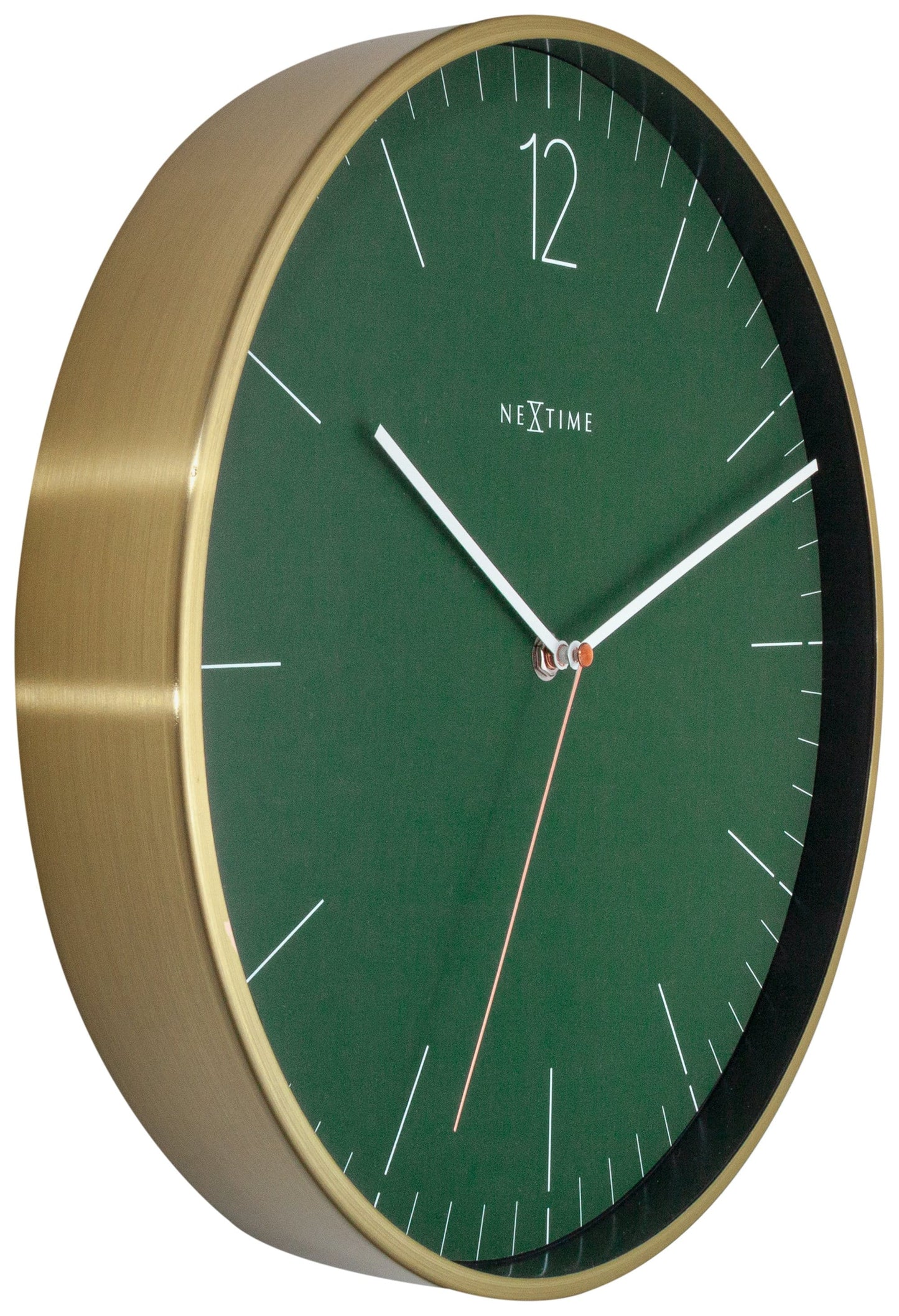 NeXtime Essential Gold - Elegante Wandklok - 34 cm Goud