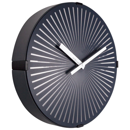 Wall Clock with moving Running Dog - 30.5cm