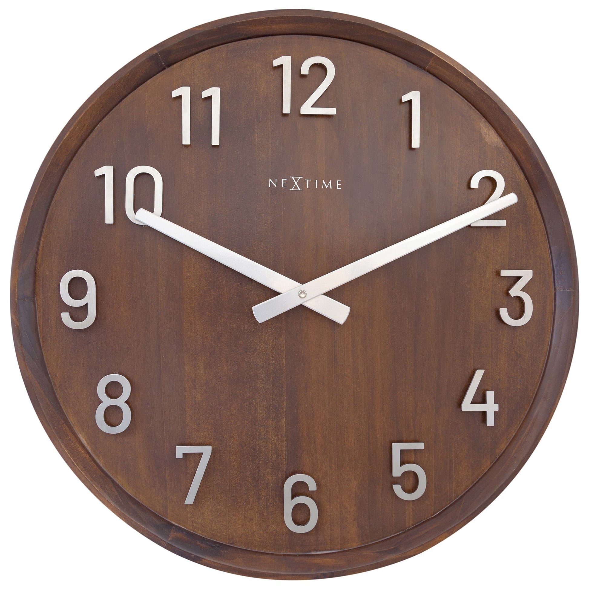 NeXtime Precious - Stille wandklok met 3D effect - 50cm