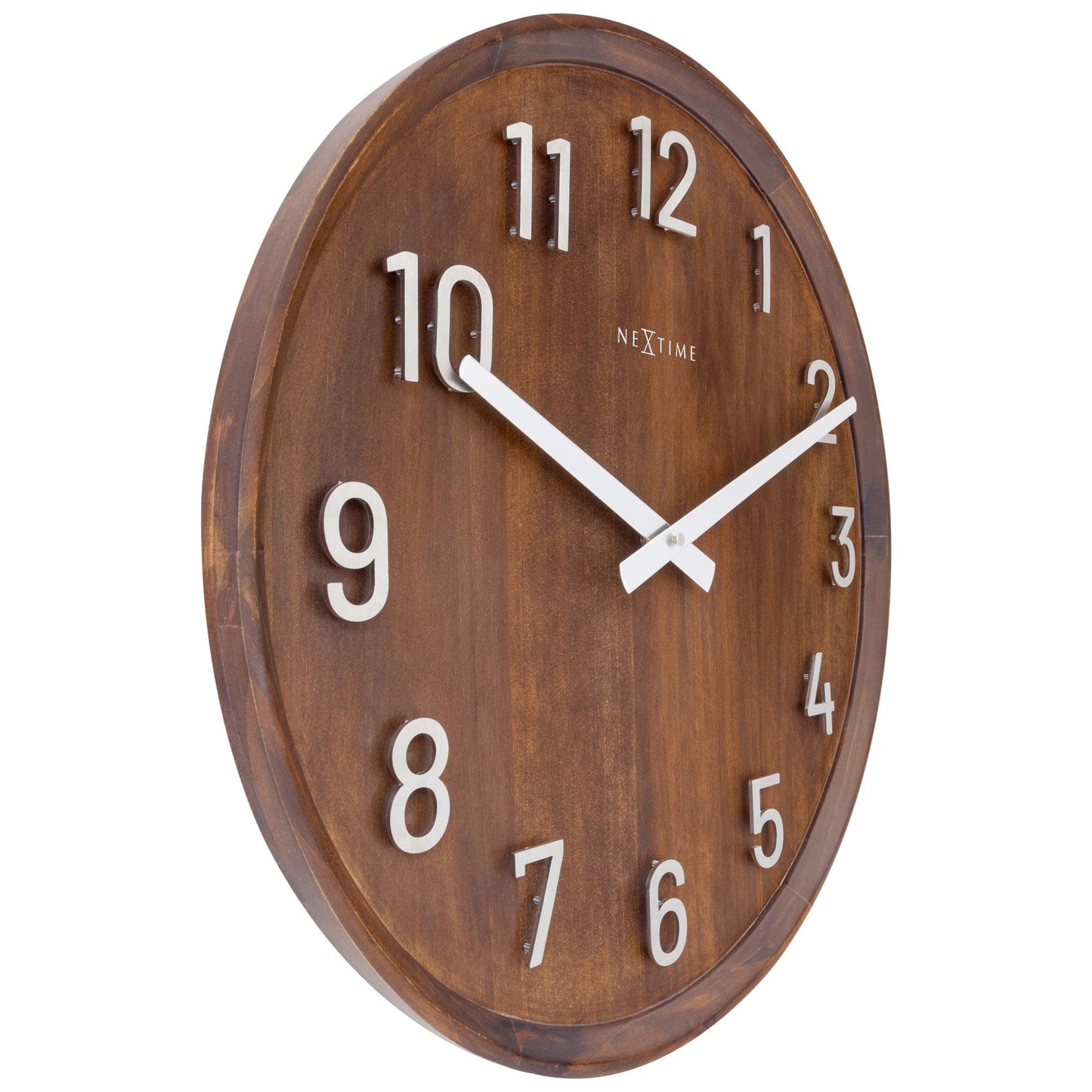 NeXtime Precious - Stille wandklok met 3D effect - 50cm