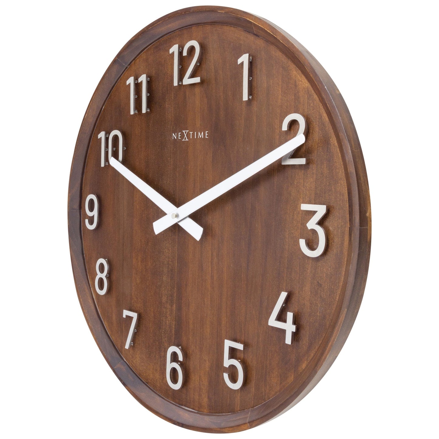 NeXtime Precious - Stille wandklok met 3D effect - 50cm