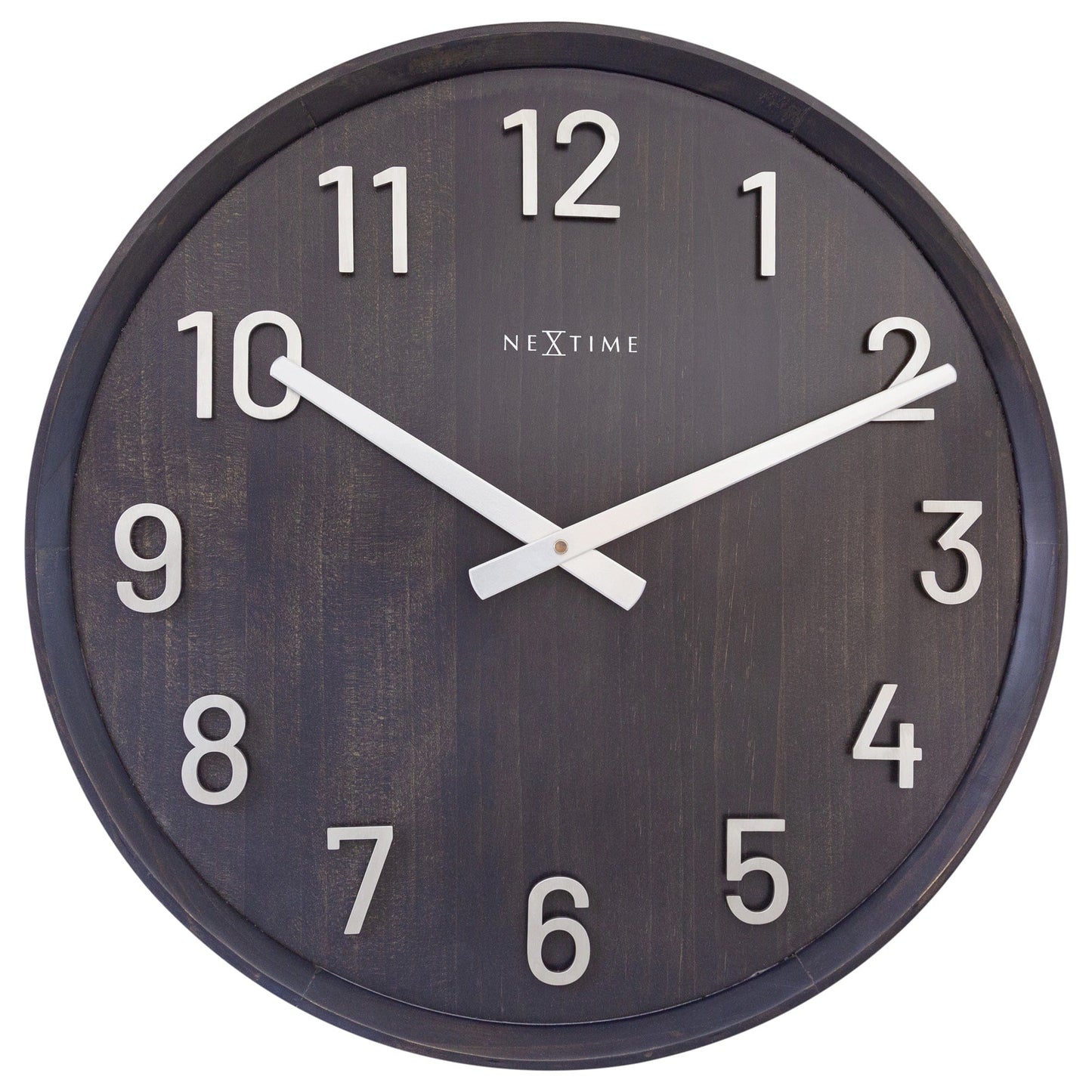 NeXtime Precious - Stille wandklok met 3D effect - 50cm