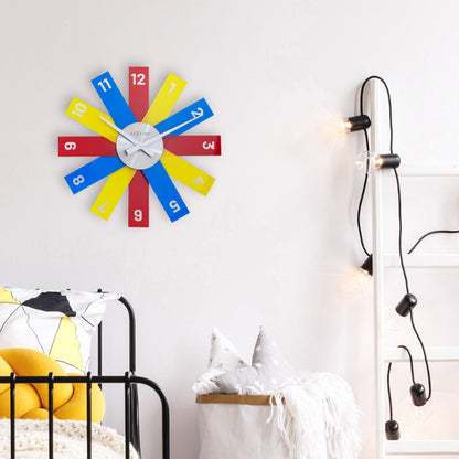 NeXtime Plexi - Stille wandklok met modern design - 40 cm