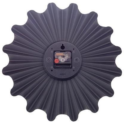 NeXtime Sunny - Stille design wandklok - Metaal 40cm