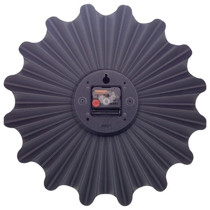 Comnox - Sunny Wandklok 40cm - Stijlvolle rust - Silencieuze tijdweergave - Metaal, goud of bruin - silent, wall clock, metal