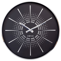 Comnox - Excentric - Wandklok 40cm - Stil & Elegant - 2 Jaar Garantie - Met AA Batterij - Goud/White