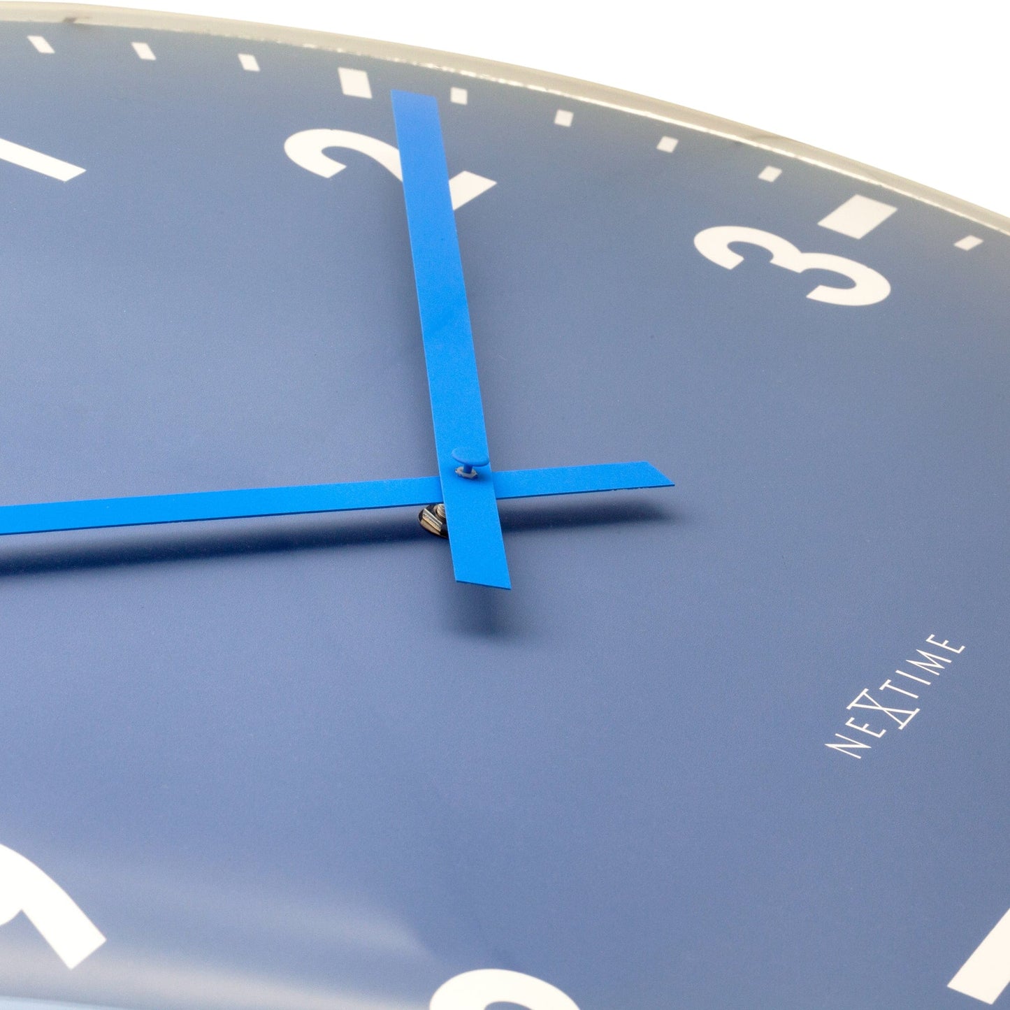 NeXtime Duomo 50 - Stille wandklok met glazen koepel - 50cm