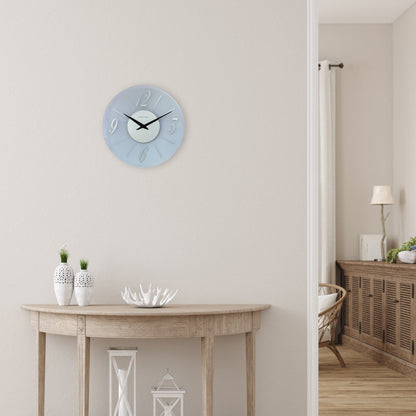 Comnox - NeXtime Dali Round - Geruisloos design - 43cm Glas