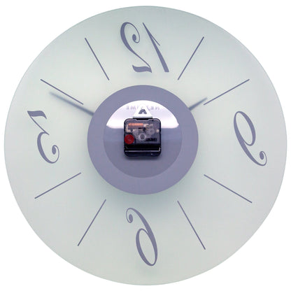 Comnox - NeXtime Dali Round - Geruisloos design - 43cm Glas