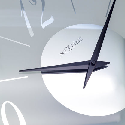 Comnox - NeXtime Dali Round - Geruisloos design - 43cm Glas