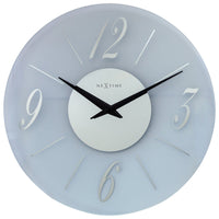 Comnox - NeXtime Dali Round - Geruisloos design - 43cm Glas