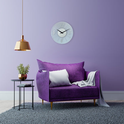 Comnox - NeXtime Dali Round - Geruisloos design - 43cm Glas
