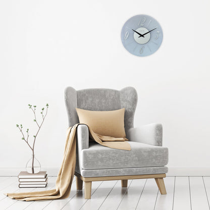 Comnox - NeXtime Dali Round - Geruisloos design - 43cm Glas