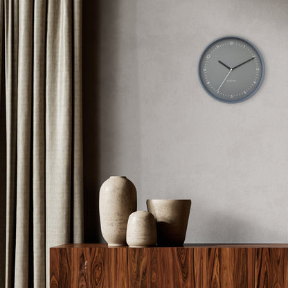 Comnox - Wandklok 30 cm - Stil en Elegant - Comfort en Veiligheid - Aluminium