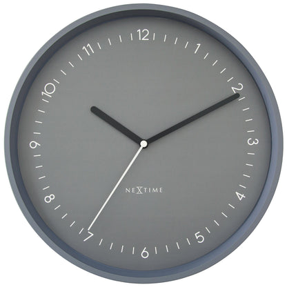 Comnox - Wandklok 30 cm - Stil en Elegant - Comfort en Veiligheid - Aluminium