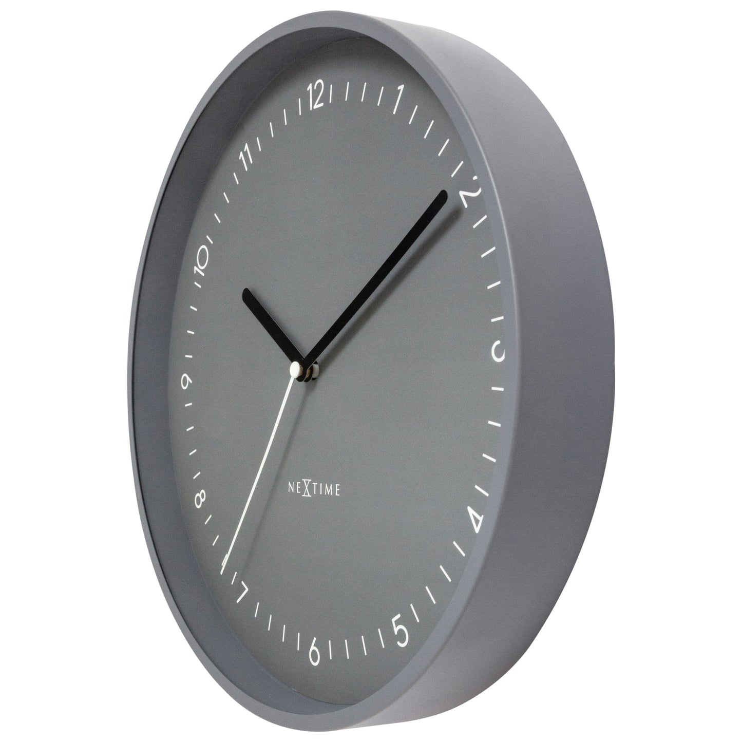 Comnox - Wandklok 30 cm - Stil en Elegant - Comfort en Veiligheid - Aluminium