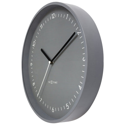 Comnox - Wandklok 30 cm - Stil en Elegant - Comfort en Veiligheid - Aluminium