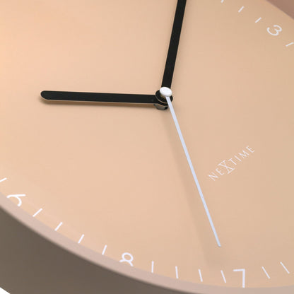 Comnox - Wandklok 30 cm - Stil en Elegant - Comfort en Veiligheid - Aluminium