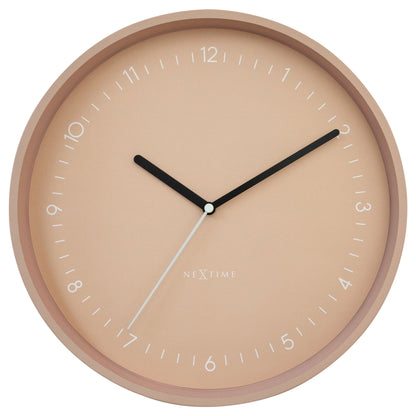 Comnox - Wandklok 30 cm - Stil en Elegant - Comfort en Veiligheid - Aluminium