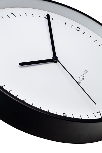 Comnox - Wandklok 30 cm - Stil en Elegant - Comfort en Veiligheid - Aluminium