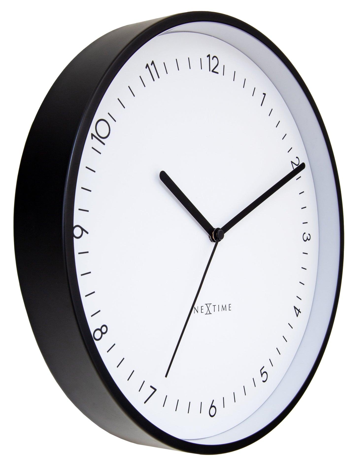 Comnox - Wandklok 30 cm - Stil en Elegant - Comfort en Veiligheid - Aluminium