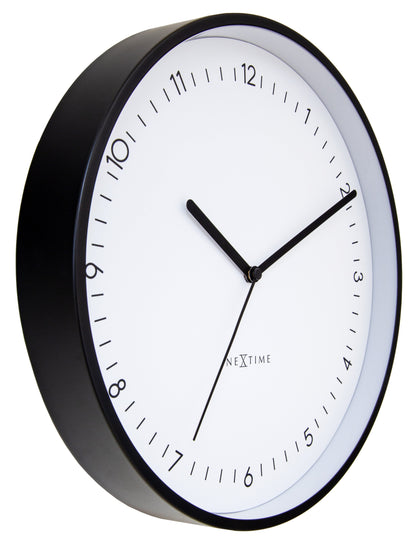 Comnox - Wandklok 30 cm - Stil en Elegant - Comfort en Veiligheid - Aluminium