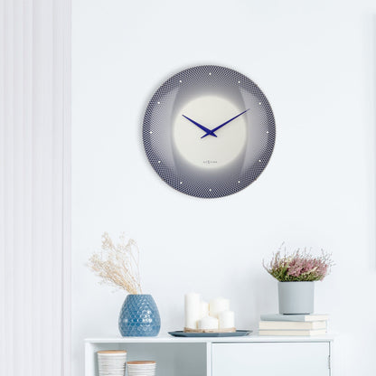 NeXtime Deep 50 - Design Wandklok met Optische Illusie - 50cm