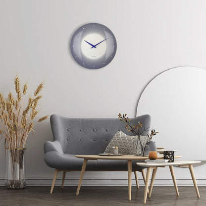 NeXtime Deep 50 - Design Wandklok met Optische Illusie - 50cm