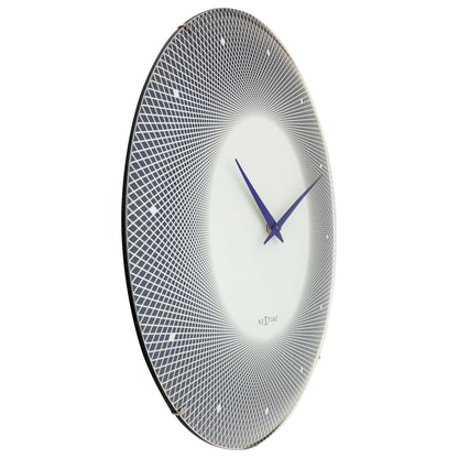 NeXtime Deep 50 - Design Wandklok met Optische Illusie - 50cm