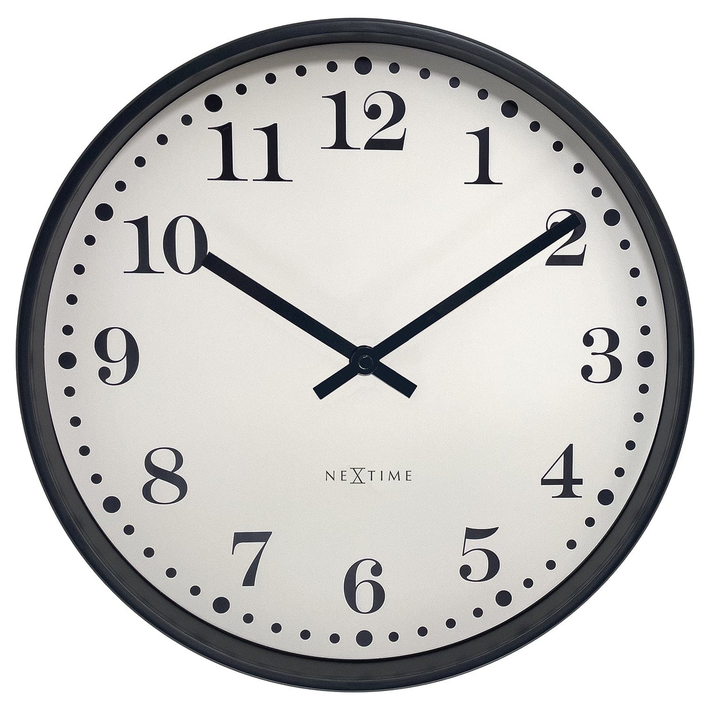 NeXtime Dickens - Stijlvolle Wandklok met Silent Mechanisme - 30 cm