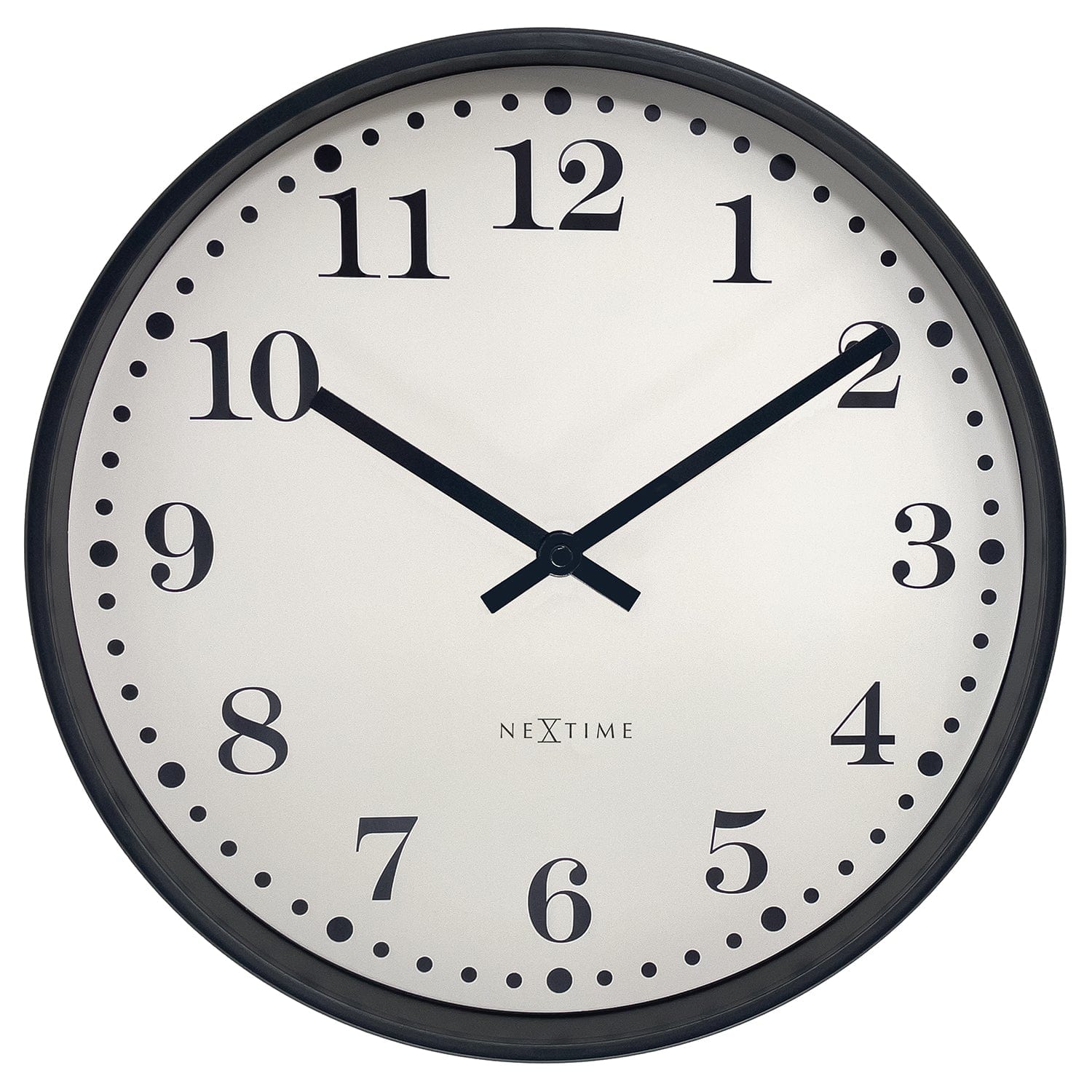NeXtime Dickens - Stijlvolle Wandklok met Silent Mechanisme - 30 cm