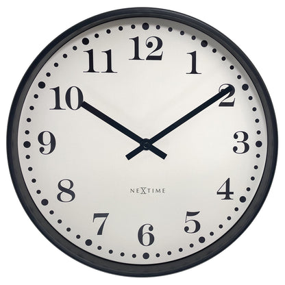 NeXtime Dickens - Stijlvolle Wandklok met Silent Mechanisme - 30 cm