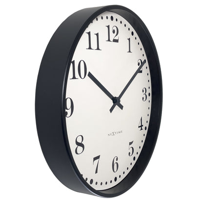 NeXtime Dickens - Stijlvolle Wandklok met Silent Mechanisme - 30 cm