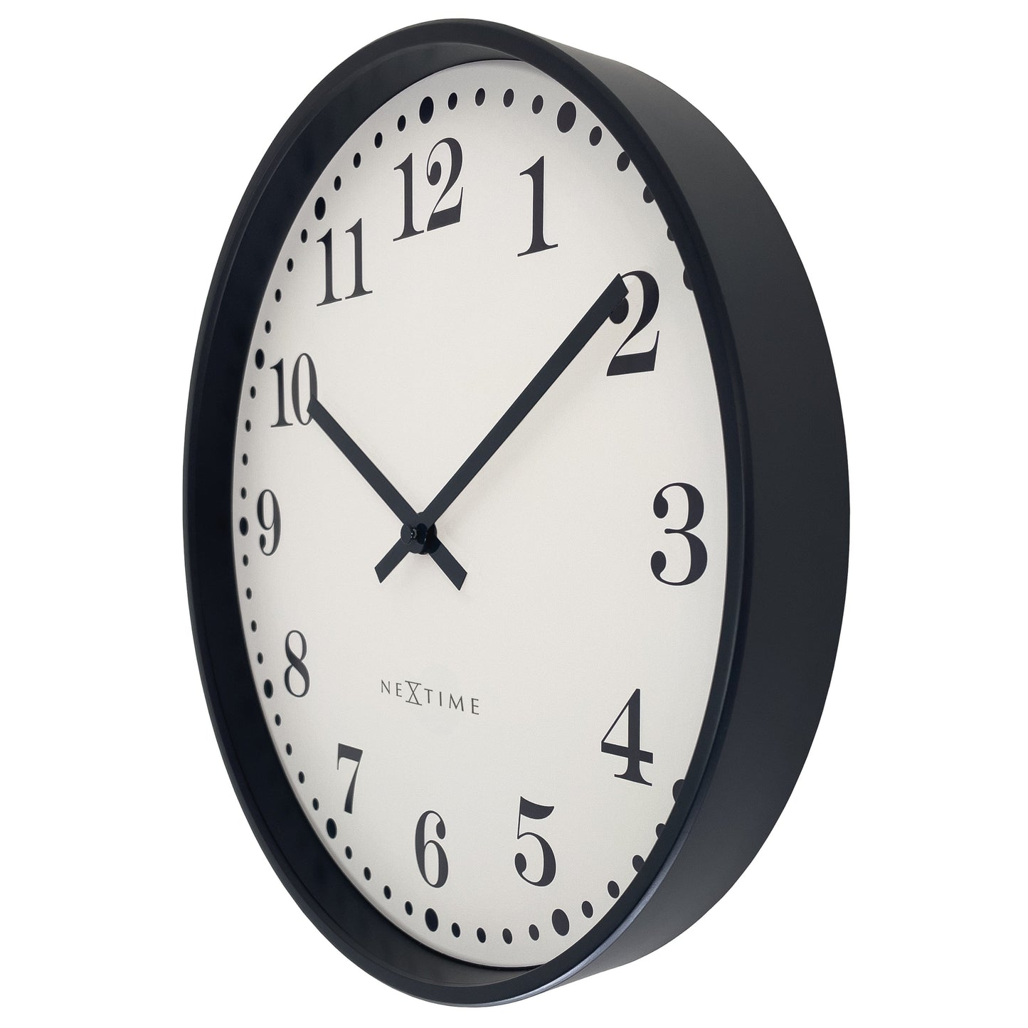 NeXtime Dickens - Stijlvolle Wandklok met Silent Mechanisme - 30 cm