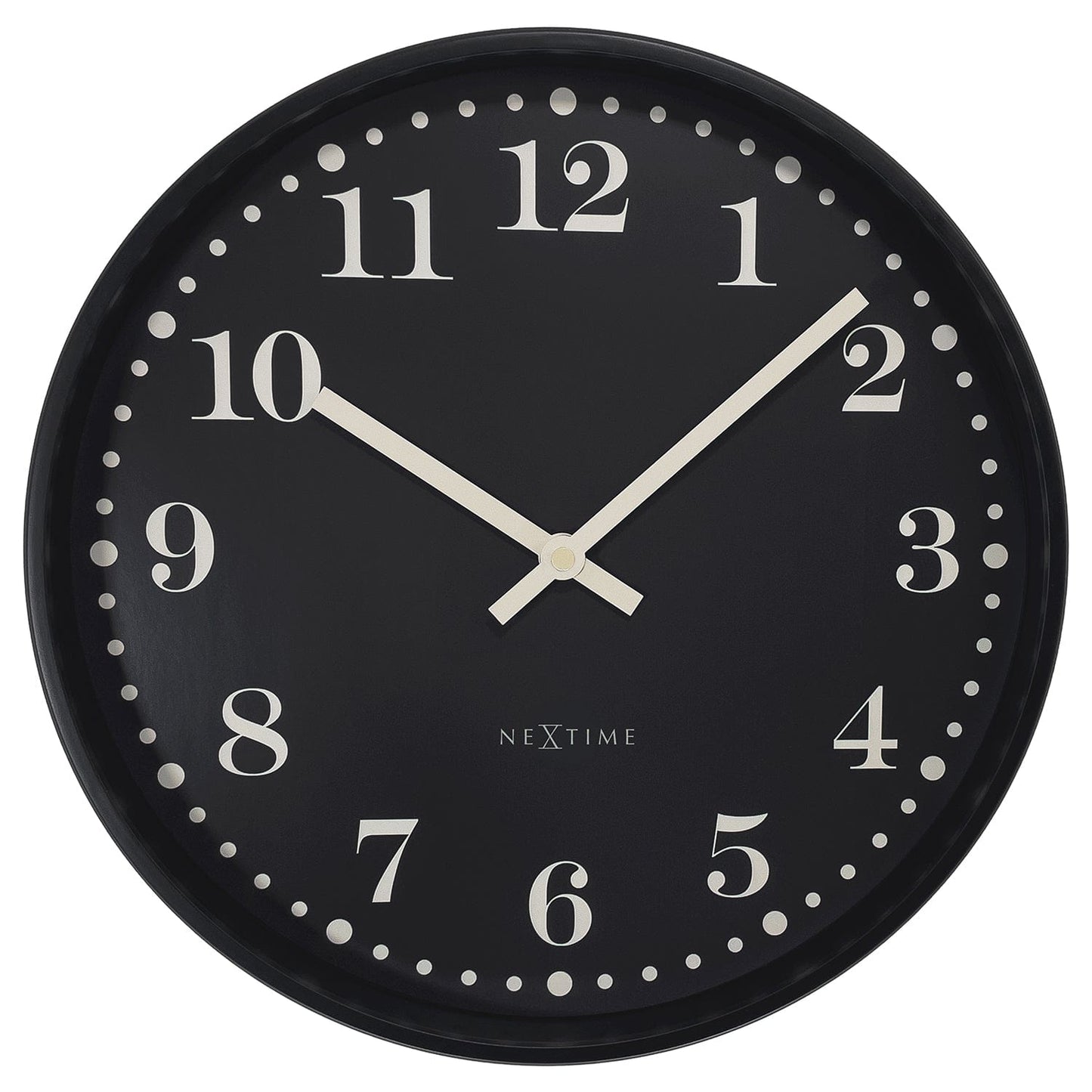 NeXtime Dickens - Stijlvolle Wandklok met Silent Mechanisme - 30 cm