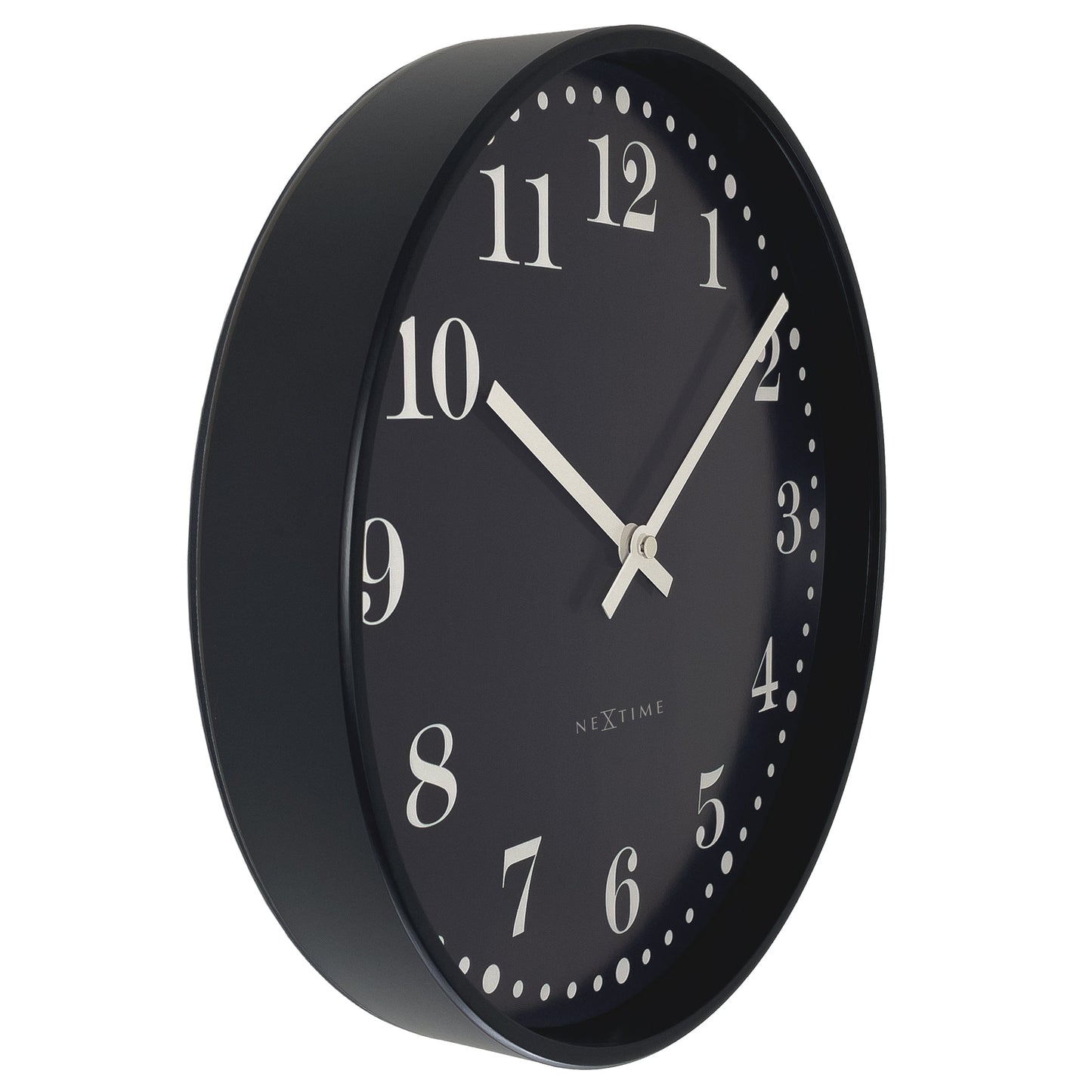 NeXtime Dickens - Stijlvolle Wandklok met Silent Mechanisme - 30 cm
