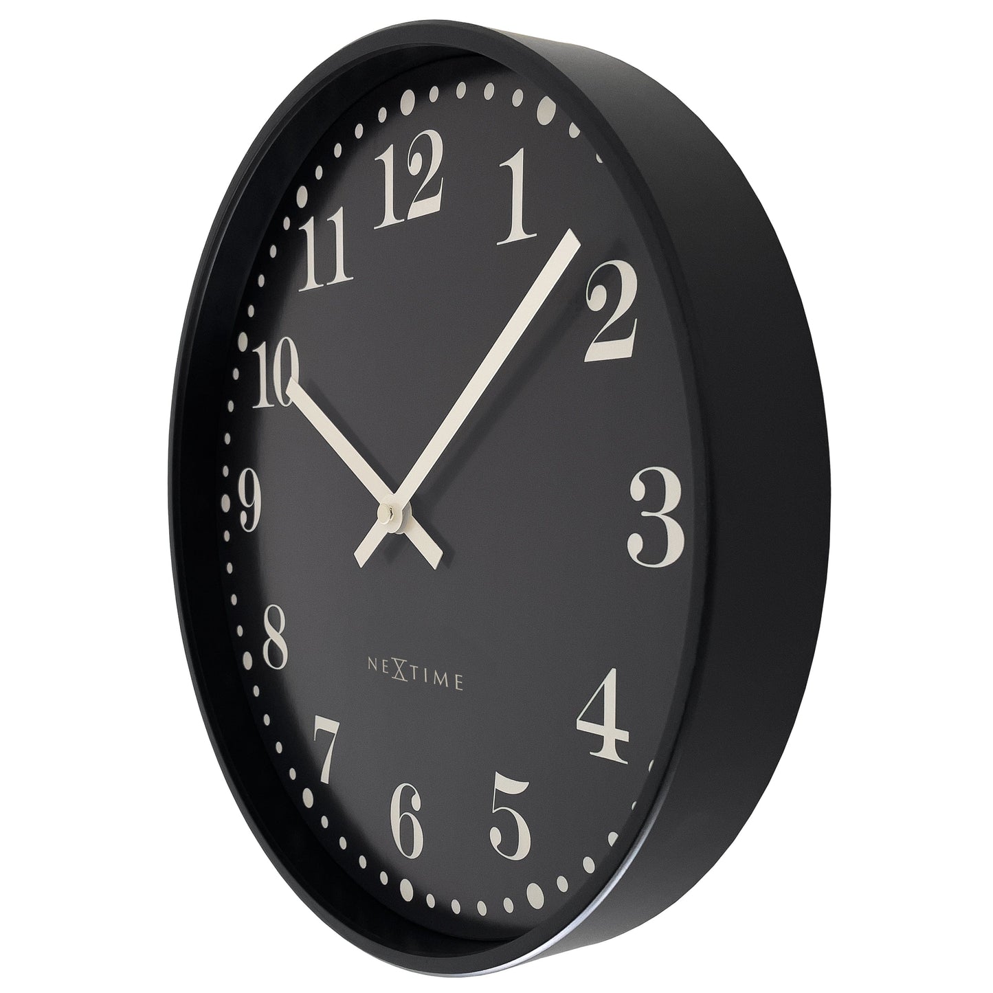 NeXtime Dickens - Stijlvolle Wandklok met Silent Mechanisme - 30 cm
